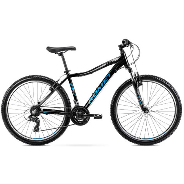 Велосипед Romet Rambler R6.0 JR 2024 black-blue-silver-17" / M 26170024FA