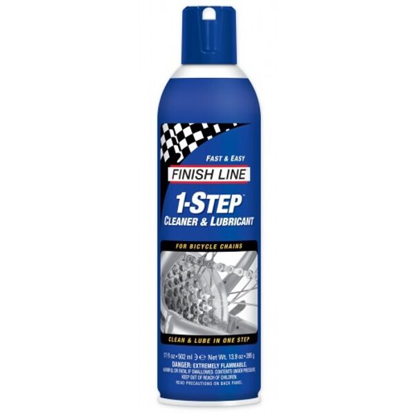 Очиститель/смазка цепи Finish Line 1-Step aerosol 502ml OILC134