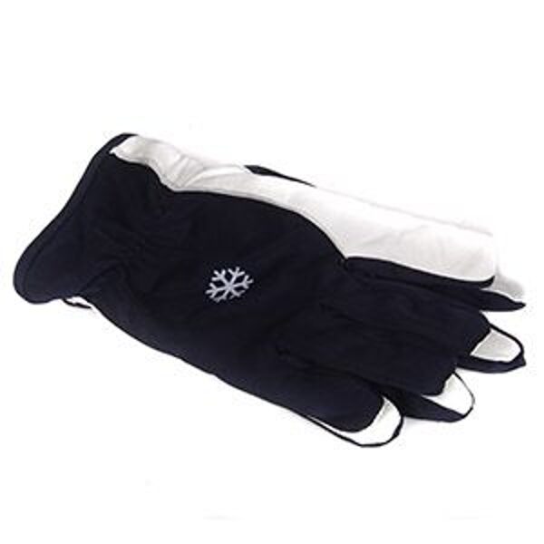 Перчатки гладкие из козьей кожи с теплой фланелевой подкладкой 8 размер. 2708