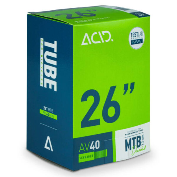 Камера 26" ACID MTB AV 40mm Downhill 1.2mm 58/67-559 TUBE198
