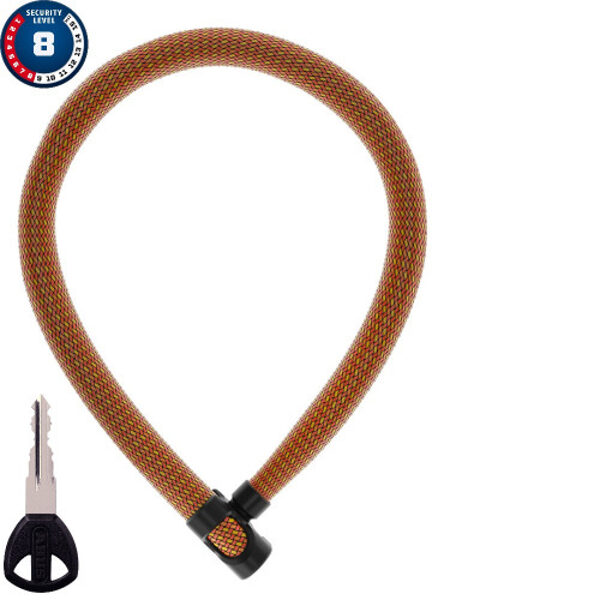 Замок Abus IvyTex 7210/85 sparkling orange LOCK224