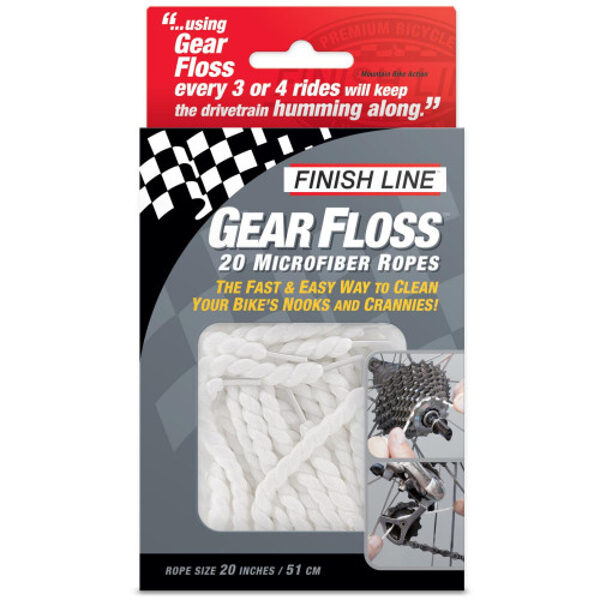 Инструмент Finish Line Gear Floss microfiber (20 шт.) OILC158