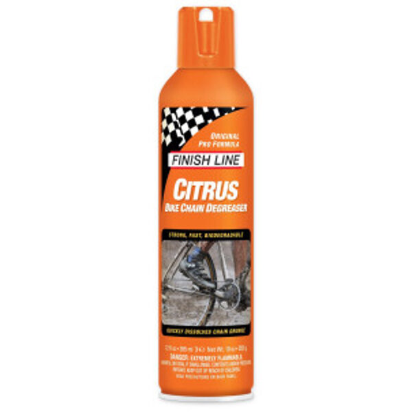 Очиститель/обезжириватель трансмиссии Finish Line Citrus aerosol 355ml OILC147