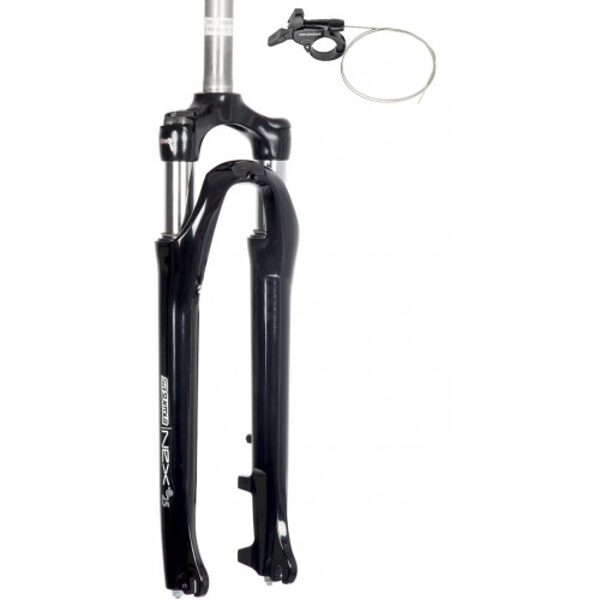 Вилка SR Suntour NEX RL DS 28" 63mm 1-1/8" 9x100mm black matt FORK93