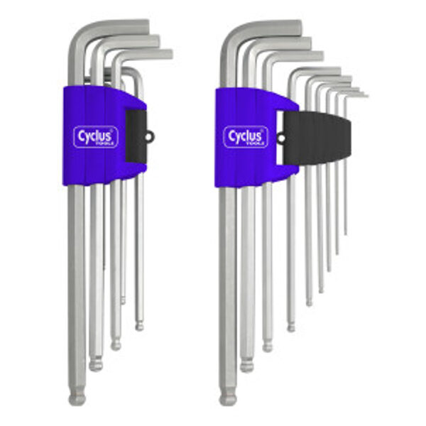 Комплект ключей Cyclus Tools Imbus Hexagon ball-end 9 pcs. with holder (720559) TOOL773