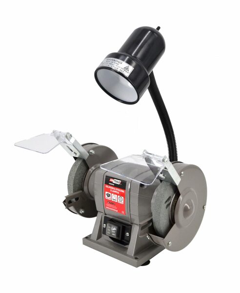 Настольная шлифовальная машина AWTOOLS 150 мм / 300 Вт С ОСВЕЩЕНИЕМ AW05101 5902198745709