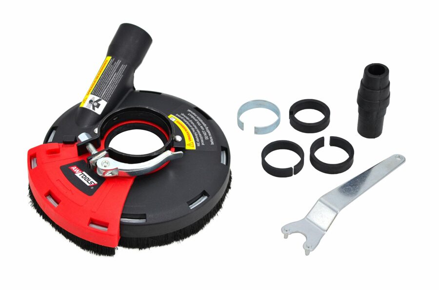 AWTOOLS ПЫЛЬНИК ДЛЯ УГЛОВОЙ ШЛИФМАШИНЫ 115-125мм AW09101 5903678610753