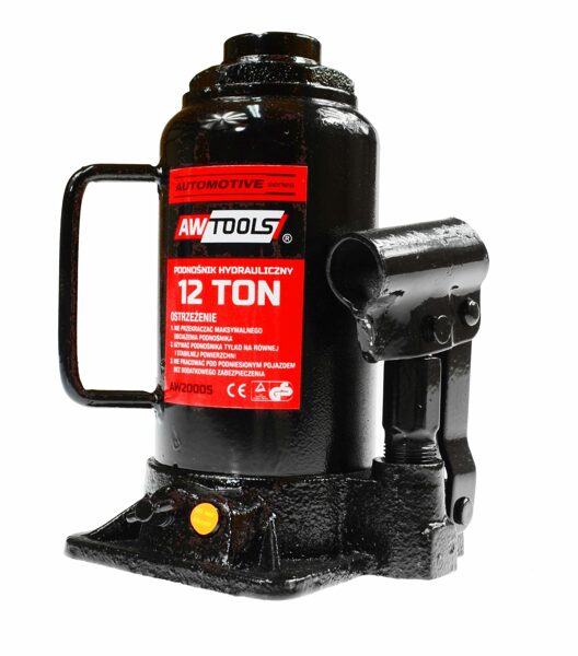 Гидравлический домкрат бутылочного типа 12 000 кг 217-405 мм AW20005 AWTOOLS