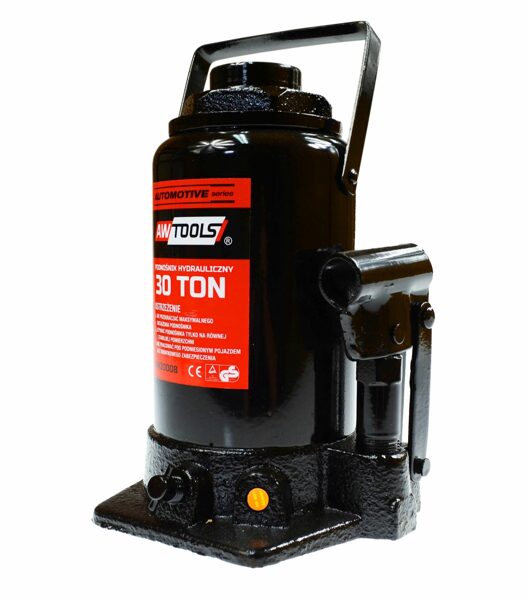 Домкрат гидравлический бутылочный 30 000 кг 225-410 мм AW20008 AWTOOLS