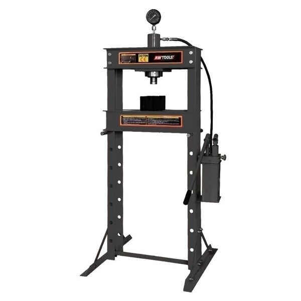 AWTOOLS ГИДРАВЛИЧЕСКО-ПНЕВМАТИЧЕСКИЙ ПРЕСС 30 ТОНН С МАНОМЕТРОМ AW20054