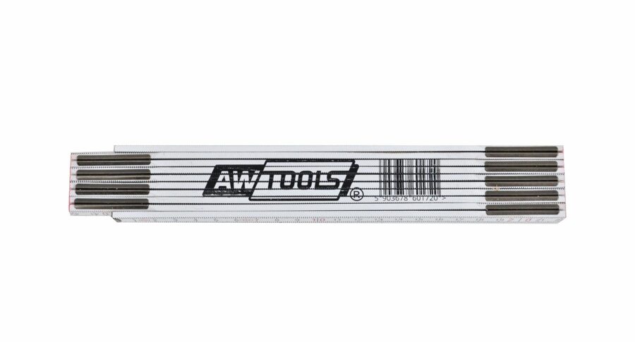 AWTOOLS ДЕРЕВЯННЫЙ МЕТР СКЛАДНОЙ 2м AW27011 5903678601720