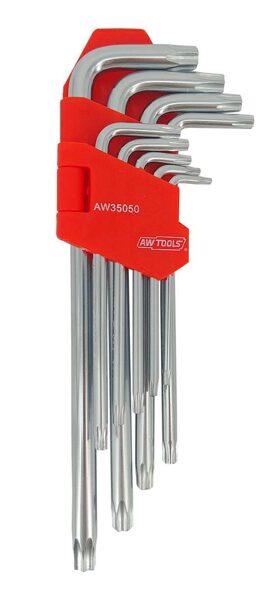 КЛЮЧИ AWTOOLS LONG TORX 9 шт. AW35050