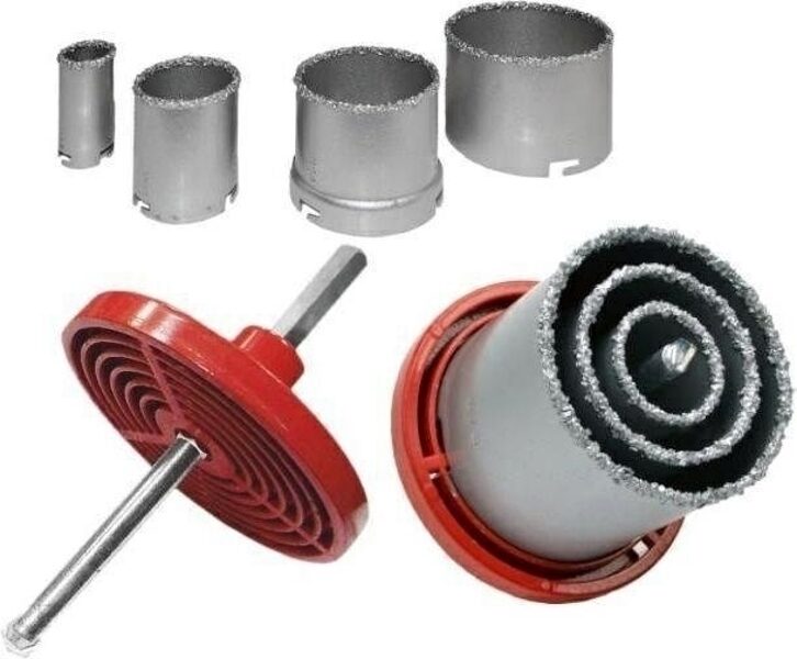 AWTOOLS Вольфрамовая коронка / 33-53-68-83mm / комплект 6elem. AW47310