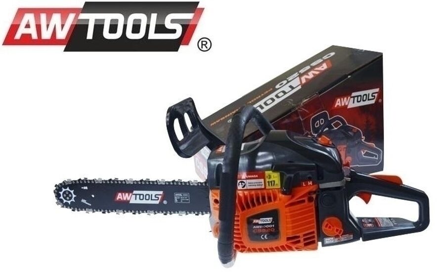 БЕНЗИНОВАЯ ЦЕПНАЯ ПИЛА AWTOOLS 3,0KM 35cm CS520 AW80001