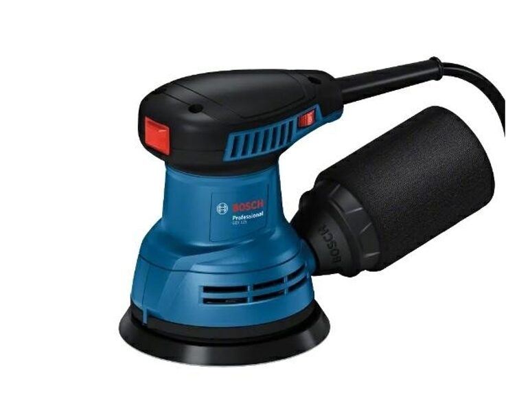 Эксцентриковая шлифовальная машинка BOSCH 290 Вт 125 мм GEX 125 06013A8020