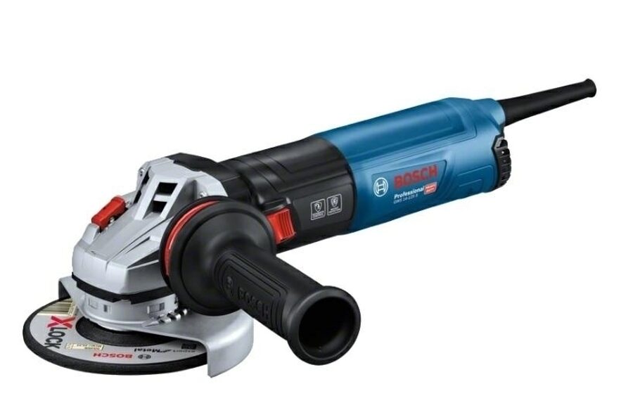 BOSCH Угловая шлифовальная машина 125mm 1400W  GWS 14-125 S РЕГУЛИРОВКА СКОРОСТИ 06017D0100