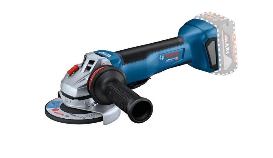 УАккумуляторная угловая шлифовальная машина BOSCH GWS 18V-10 P Solo 06019J4100