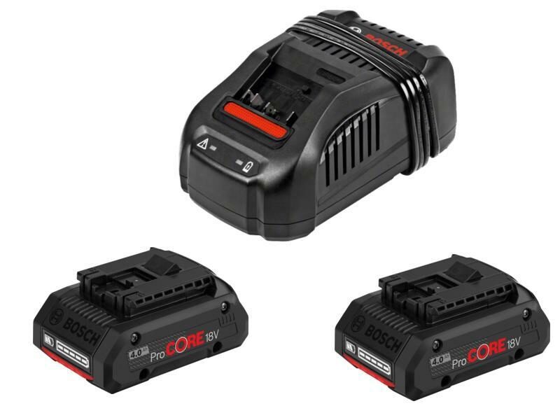 АККУМУЛЯТОР BOSCH 18V 2x4,0Ah GBA PROCORE + ЗАРЯДНОЕ УСТРОЙСТВО GAL1880CV 1600A016GF