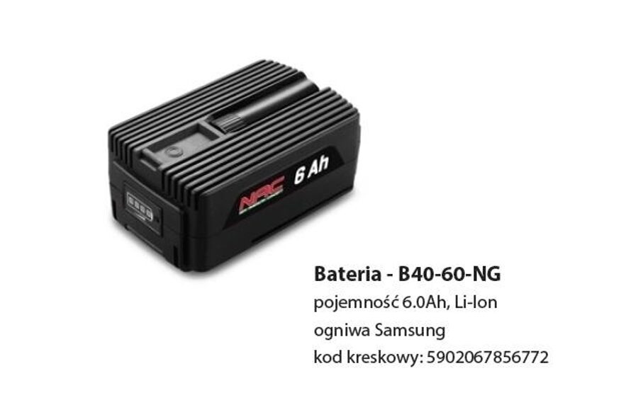 NAC AKUMULATOR 40 V 6Ah, SAMSUNG B40-60-NG