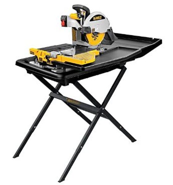 Dewalt Keramisko Flīžu Zāģis Ar Statīvu  250mm  D24000-QS + D240001-XJ