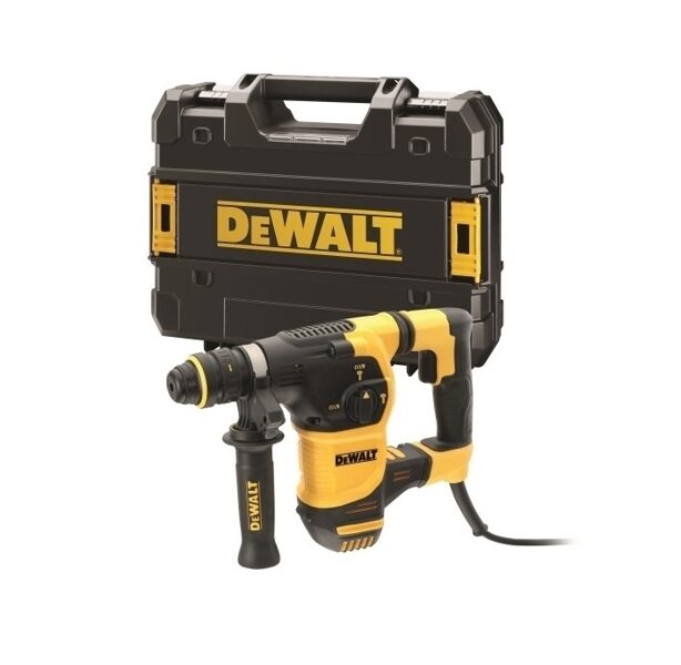 DEWALT перфоратор SDS PLUS 950 Вт 3,5 Дж 3,7 кг + ДОПОЛНИТЕЛЬНАЯ РУЧКА D25334K-QS