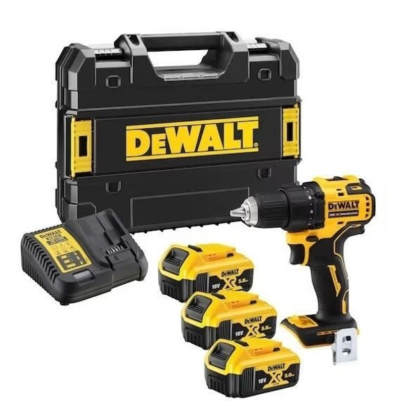 Ударный шуруповерт DEWALT 18V DCD708P2T 65Нм 3x5.0Ah TSTAK DCD708P3T-QW