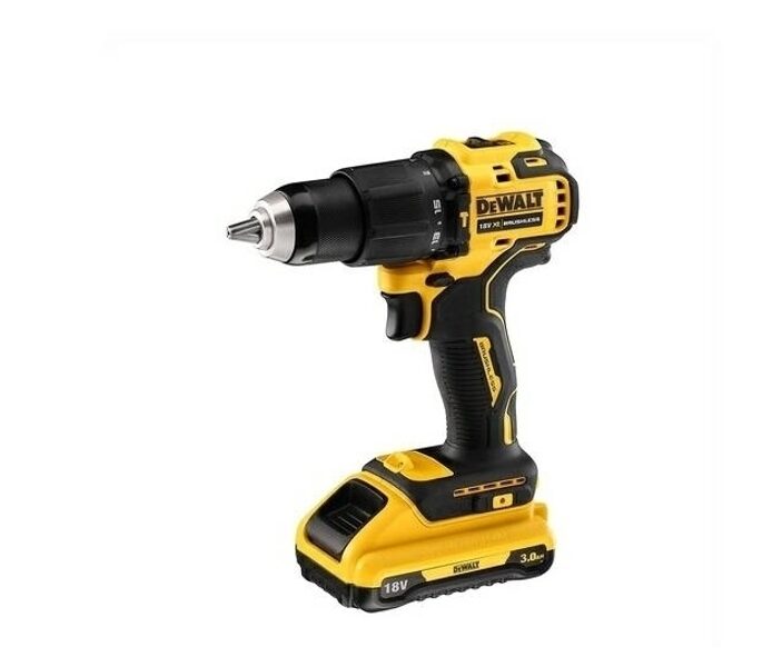УДАРНАЯ Дрель-шуруповерт DEWALT/ПРИВОДНАЯ 18 В 65 Нм 2x3,0 Ач БЕСЩЕТОЧНАЯ DCD709L2T-QW