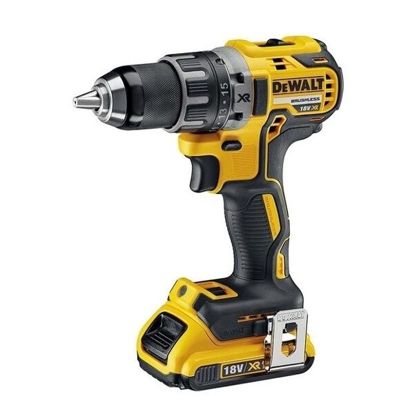 ДРЕЛЬ/ШУВЕРТ DEWALT 18 В 70/27 Нм 2x2,0 Ач ЛИТИЙ-ИОННЫЙ БЕСЩЕТОЧНЫЙ DCD791D2-QW