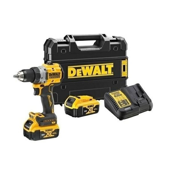 DEWALT Аккумуляторная дрель 18 В 18 В 90 Нм 2x5,0 Ач BL TSTAK DCD800P2T-QW