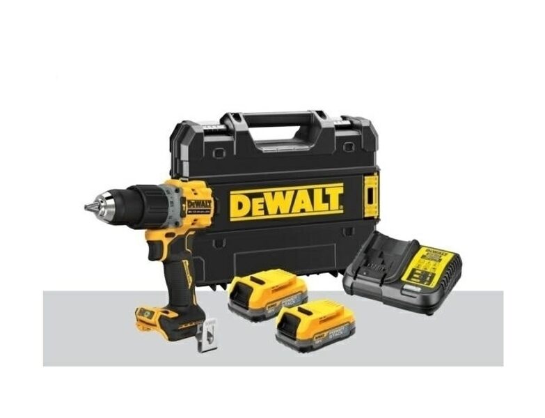 УДАРНАЯ Дрель-шуруповерт DEWALT/ПРИВОДНАЯ 18 В 90 Нм DCD805E2T-QW