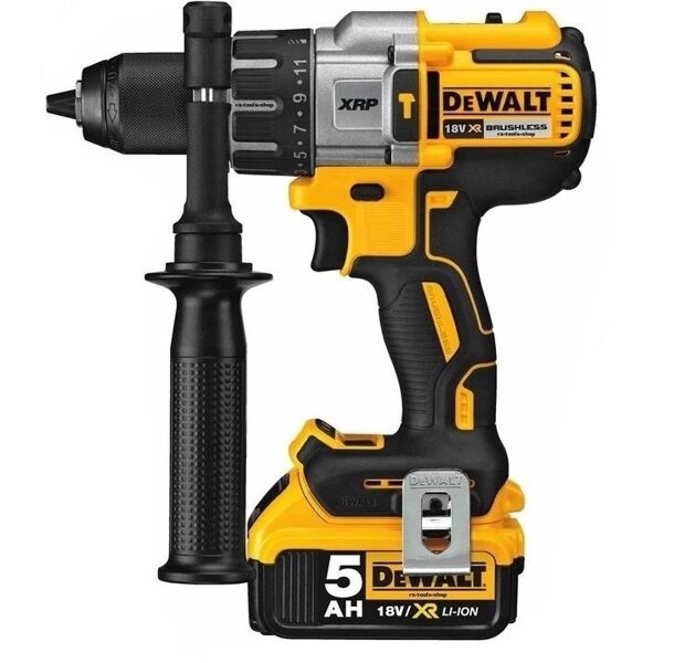 УДАРНАЯ Дрель-шуруповерт DEWALT/ПРИВОДНАЯ, 18 В, 95/66 Нм, 3-ШЕСТЕРНЯ, 2 x 5,0 Ач, КОРПУС TSTAK DCD996P2-QW 5035048644492 