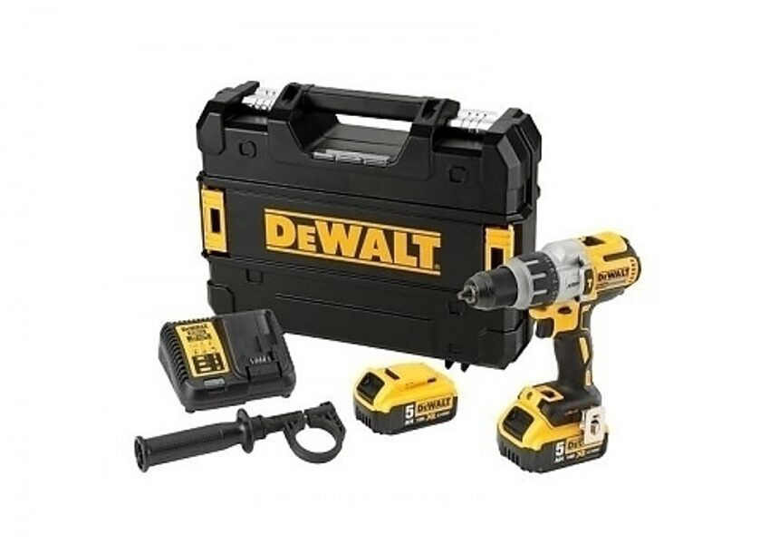 УДАРНАЯ Дрель/Шуруповерт DEWALT 18 В 95/66 Нм 3-ШЕСТЕРНЯ 3 x 5,0 Ач КОРПУС TSTAK DCD996P3-QW