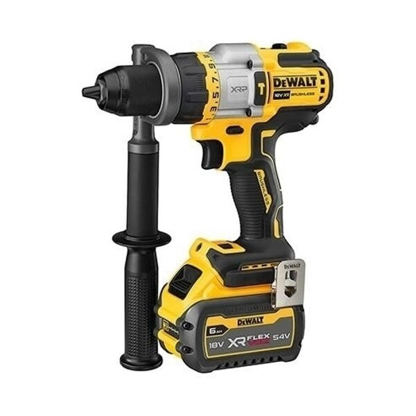 Дрель-шуруповерт DeWalt 18 В 1x6,0 Ач аккумулятор. DCD999T1-QW