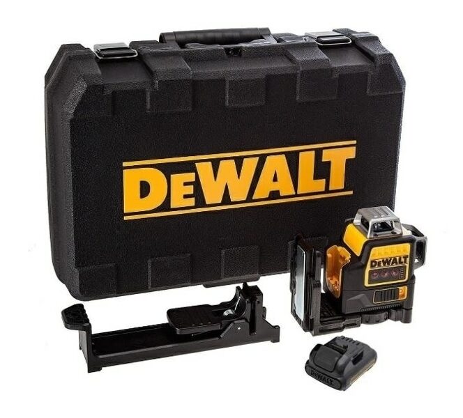 ЛИНЕЙНЫЙ ЛАЗЕР DEWALT 12 В DCE089LR 3x360 DCE089LR-XJ
