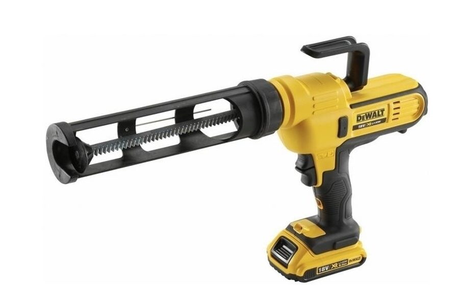 Akumulatora hermētikas pistole DeWalt DCE560D1-QW; 18 V; 1x2,0 Ah akum.  300-310ml 2500Н