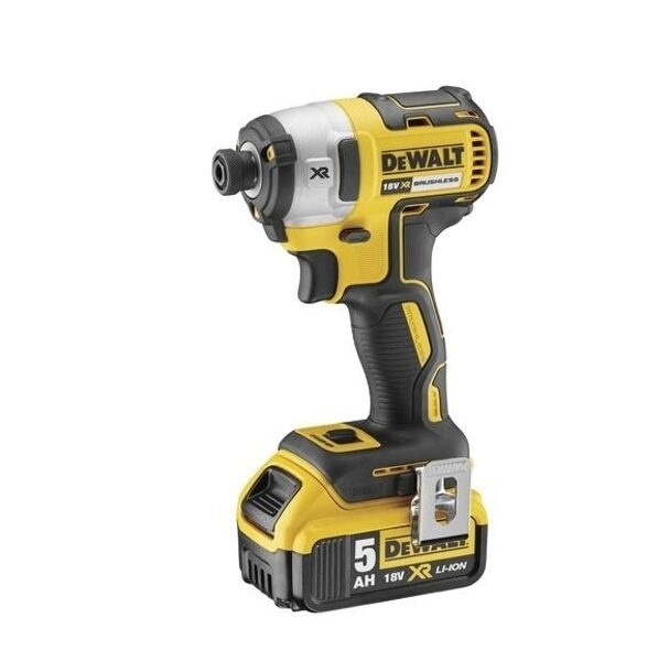 DEWALT Akumulatora triecienskrūvgriezis  18V 205Nm 3 DARBU 2x5,0Ah LI-ION BRUSHLES DCF887P2-QW