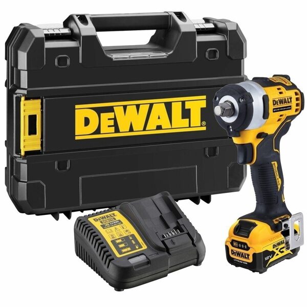 УДАРНЫЙ КЛЮЧ DEWALT 1/2 дюйма 12 В 340 Нм 1x5,0 Ач DCF901P1-QW