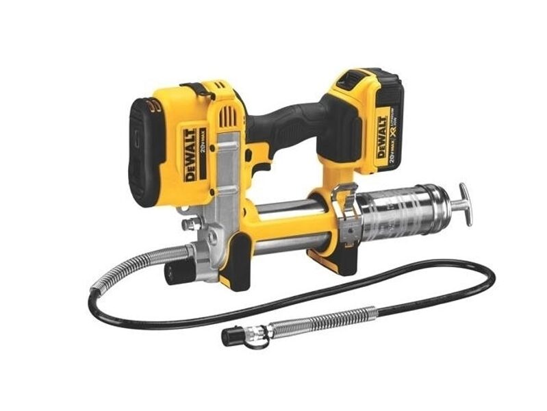 Akumulatora smērvielu pistole 18V, 4.0Ah DCGG571M1-QW DEWALT