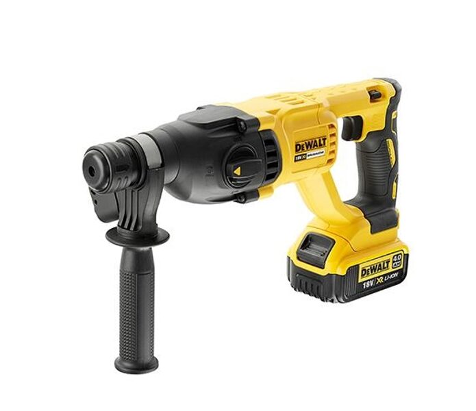 Перфоратор DeWalt DCH133M1-QW 2,6 Дж; SDS-plus; 18 В; Аккумулятор 1x4,0 Ач.