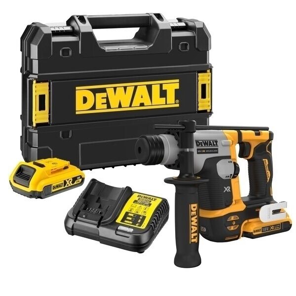 DEWALT. HAMMER SDS+ 18V 1,4J 2F 2x2,0Ah DCH172D2-QW