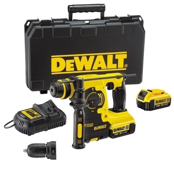 Аккумуляторный перфоратор SDS-Plus 18V DCH254M2-QW DEWALT