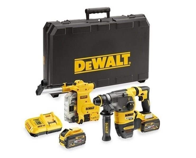 DEWALT FLEXVOLT Perforators 54V / 18V 3,5J 2 x 9,0Ah XR LI-ION BRUSHLESS + ODSYS DCH335X2-QW