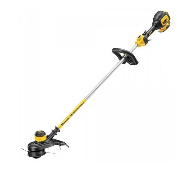 ЛИТИЙ-ИОННЫЙ ТРИММЕР DEWALT 18 В БЕЗ АККУМУЛЯТОРА И ЗАРЯДНОГО УСТРОЙСТВА DCM561PB-QW