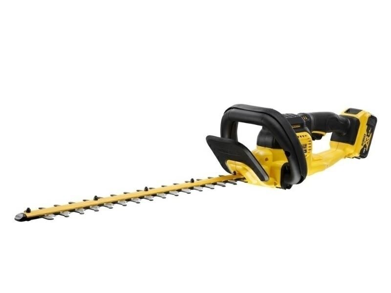 DEWALT Akumulatora dzīvžogu šķēres 18V  ​​DCMHT563P1-QW 550мм 1х5.0Ач