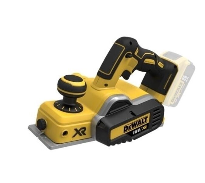 DEWALT ēvele 18V LI-ION BEZ BATERIJAS UN LĀDĒTĀJA DCP580N-XJ