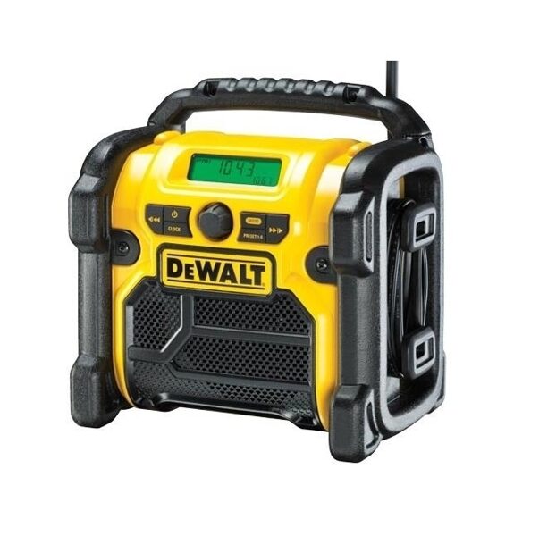  DEWALT АККУМУЛЯТОРНОЕ И СЕТЕВОЕ РАДИО DAB+/FM DCR020-QW