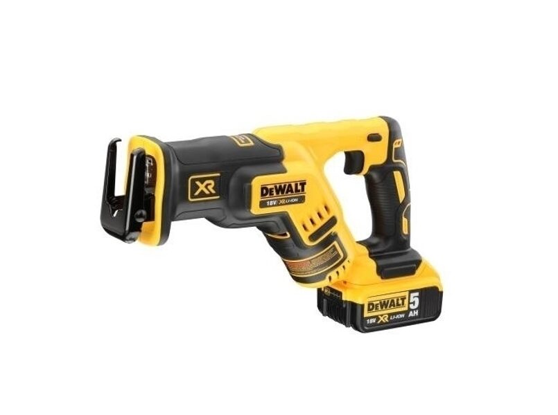 DEWALT Сабельная пила 18 В 2 x 5,0 Ач XR LI-ION DCS367P2-QW