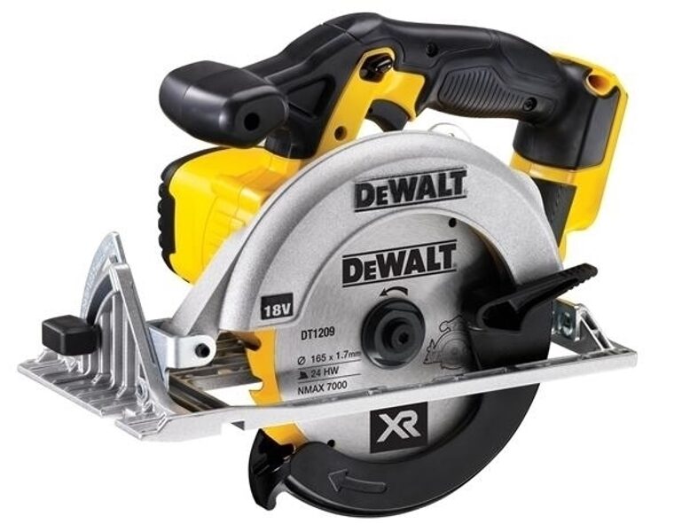 DEWALT Ripzāģis 18V 165mm BEZ BATERIJAS UN LĀDĒTĀJA DCS391N-XJ