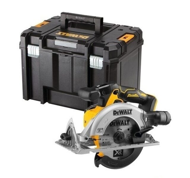 DEWALT ЦИРКУЛЯРНАЯ ПИЛА. 18 В 165 мм ТСТАК DCS565NT-XJ