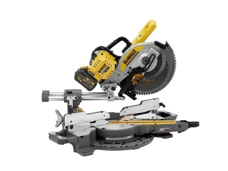Торцовочная пила DEWALT FLEXVOLT 54 В / 18 В 250 мм 2x6,0 Ач DCS727T2-QW